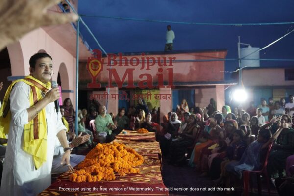 बक्सर में जन सुराज का जनसंवाद: “अब बिहार बदलेगा” का संकल्प लेते ग्रामीण